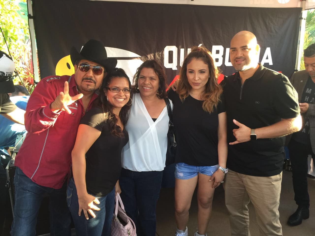 Tuvieron la oportunidad de tener un encuentro con pingüinos y saludar al público que los escucha a diario.