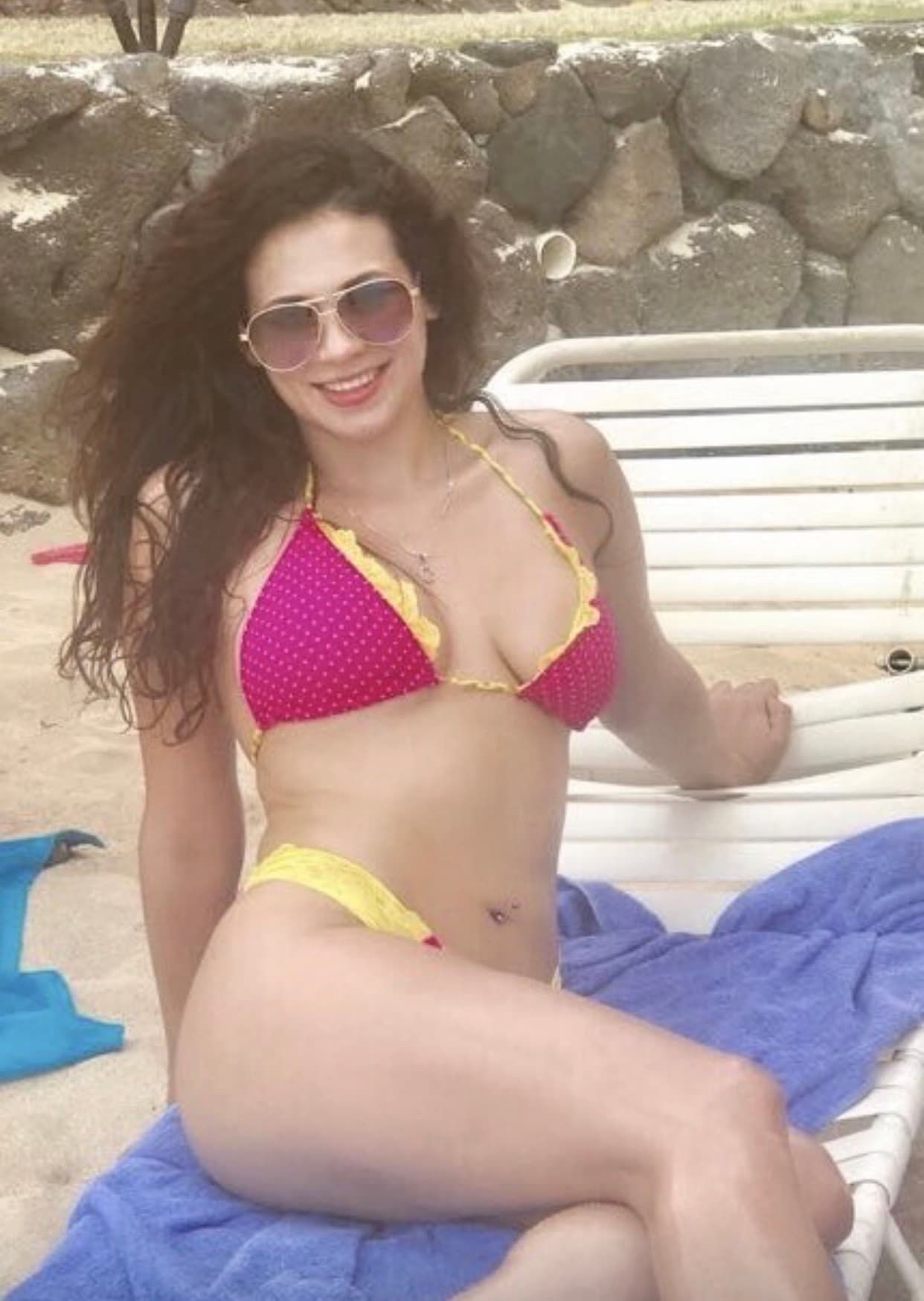 Así vive día a día sus merecidas vacaciones Carlita Medrano.