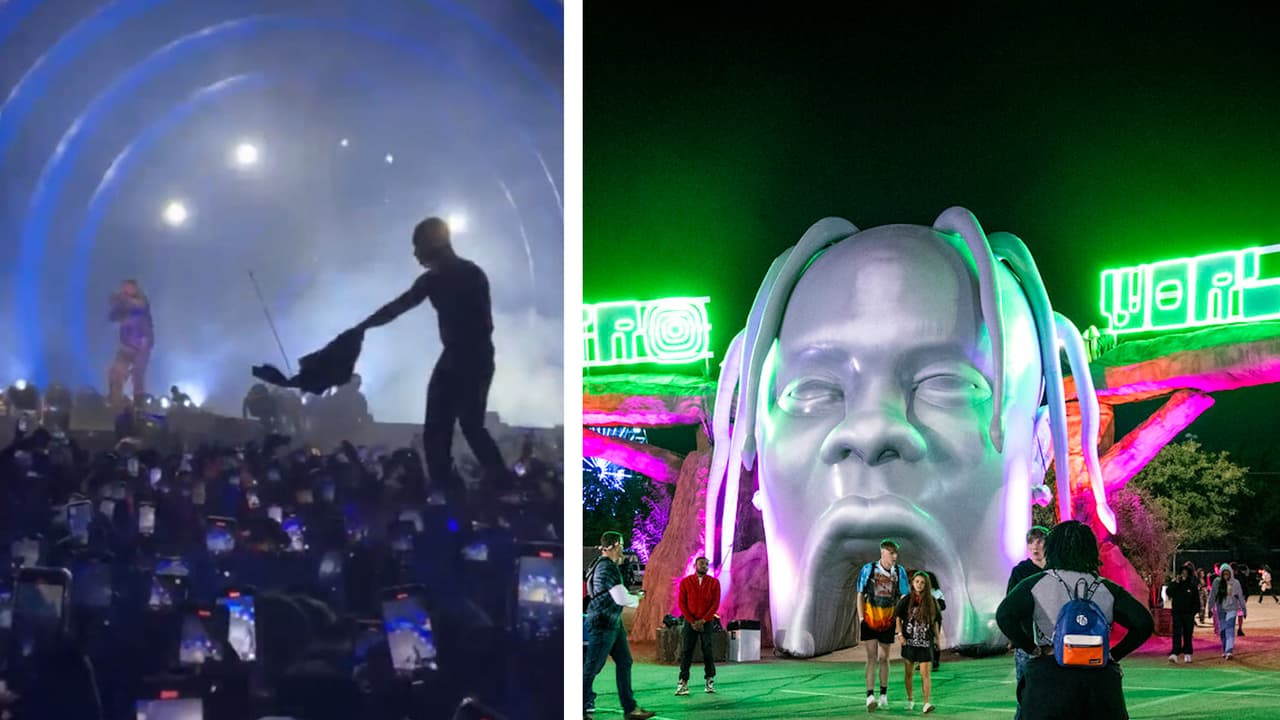 "Si te caías, ahí te quedabas": testigo relata cómo iniciaron los incidentes en el Astroworld