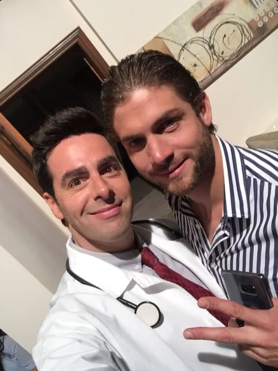 ¿Qué tal este par de guapos?