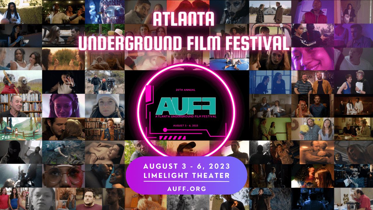 <b>Atlanta Underground Film Festival</b>
<br>
<b>Fechas</b>: 3 al 6 de agosto
<br>
<b>Lugar</b>: RoleCall Theater. 675 Ponce De Leon Avenue NE. Suite E186. Atlanta, GA. 30308
<br>
<b>Sitio web</b>: 
<a href="https://auff.org/">https://auff.org/</a> 
<br>
<br>El Festival de Cine Subterráneo de Atlanta (AUFF) ha servido como un foro donde los cineastas independientes prosperan fuera de la arena convencional.