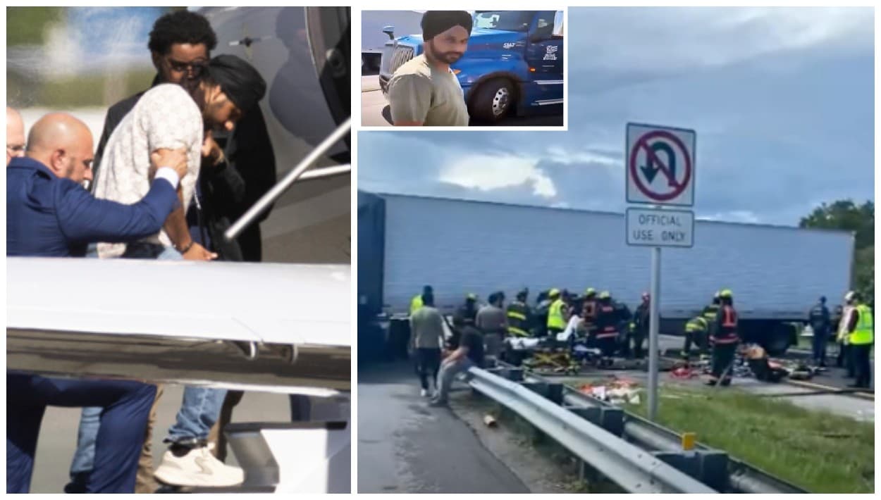 Camionero de India acusado de tres muertes en Florida tiene apoyo millonario