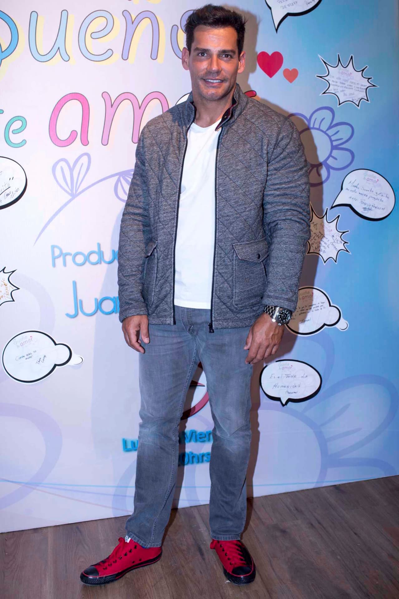 En esa novela dio vida a 'Ricardo Alegría', un personaje que sin duda cautivó con su gran corazón de padre.