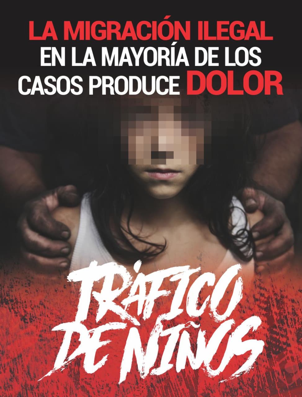 Among the messages by the Honduran government to curb illegal migration, there is a campaign focused on reporting sexual abuse and human trafficking.