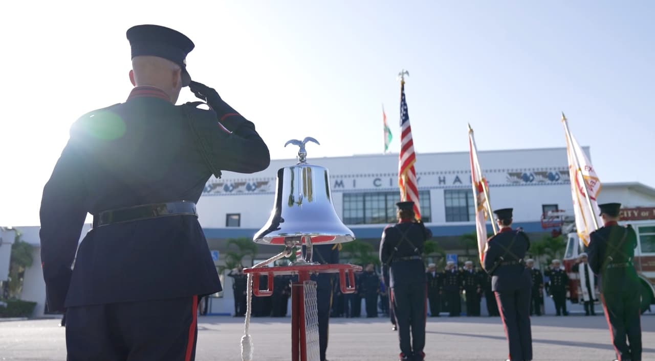 Con emotiva ceremonia la ciudad de Miami conmemora el 20 aniversario del 11 de septiembre