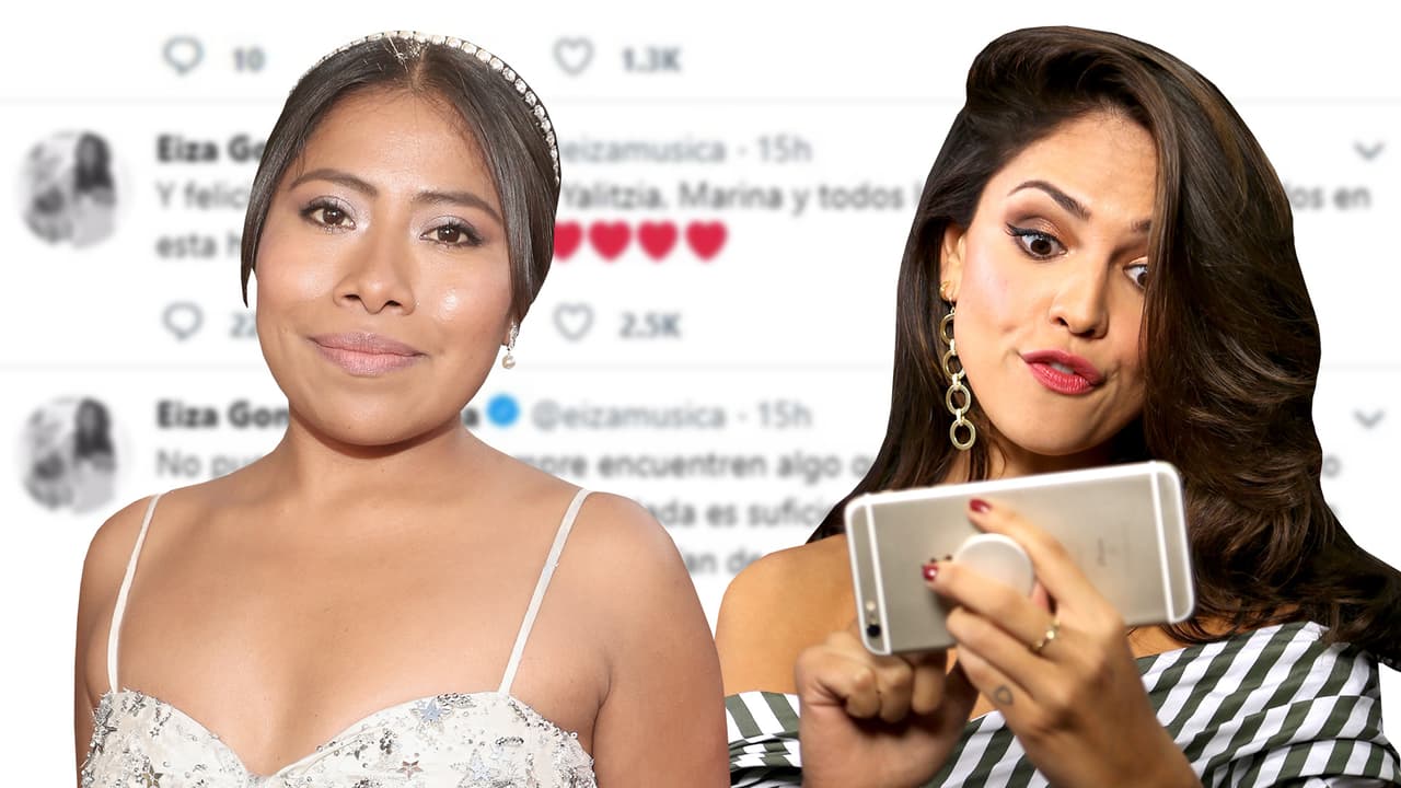 Eiza González defiende a Yalitza Aparicio de las críticas en redes sociales