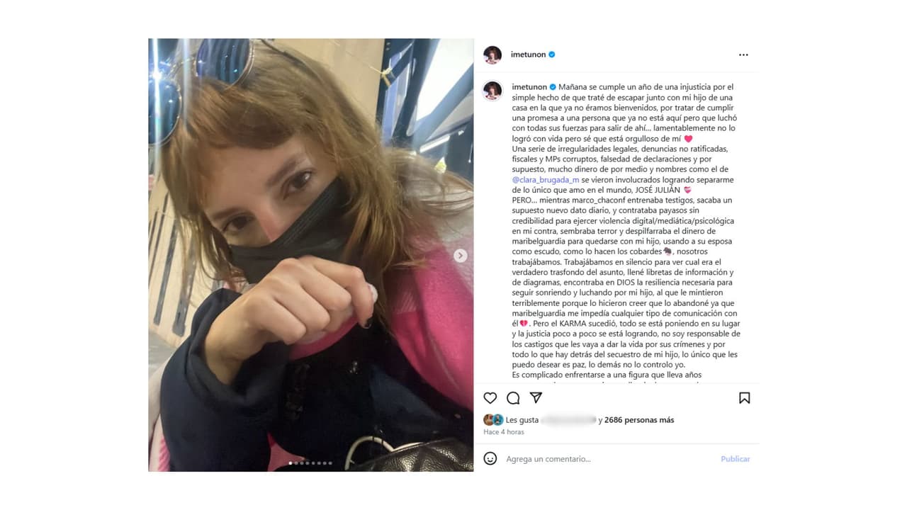 Imelda Tuñón revivió su pleito legal con Maribel Guardia.