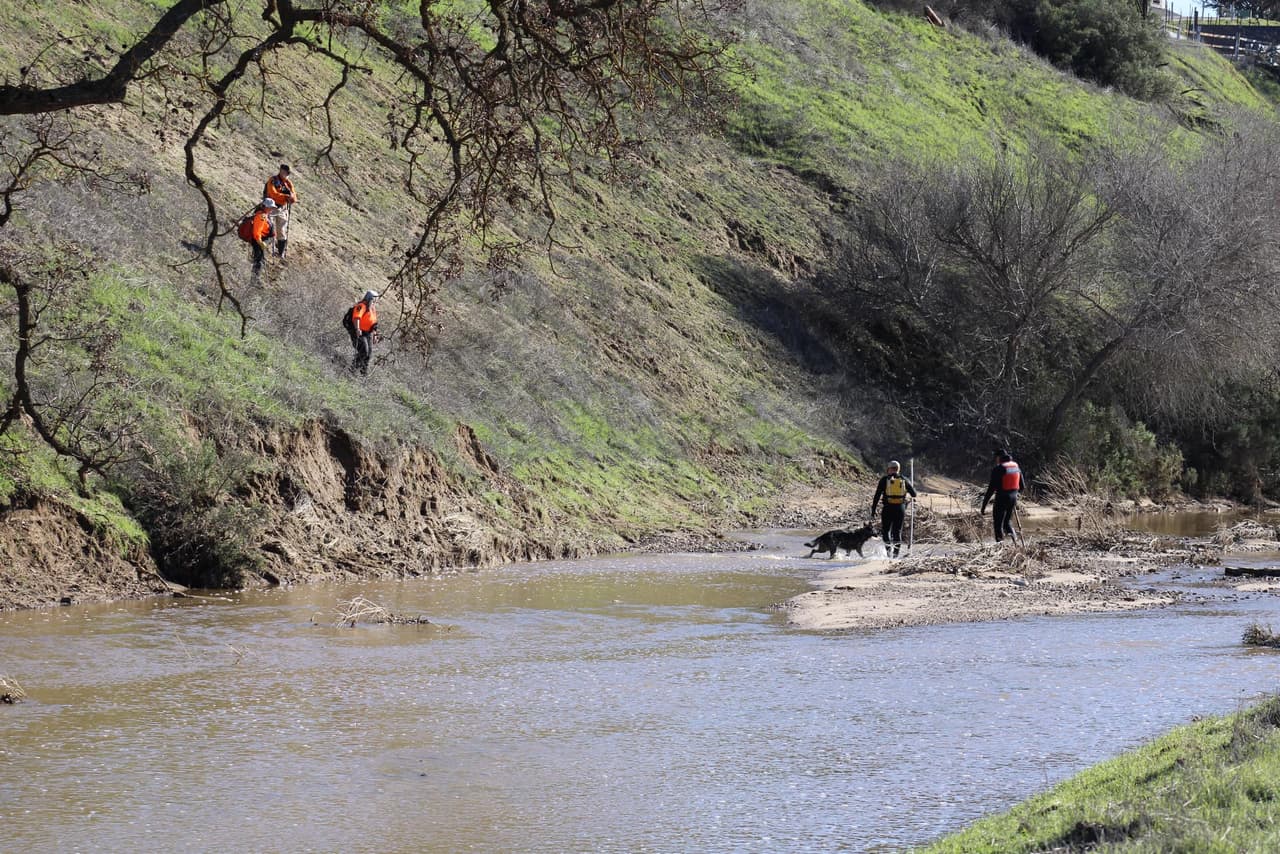 El niño fue arrastrado por la corriente de agua el 9 de enero.