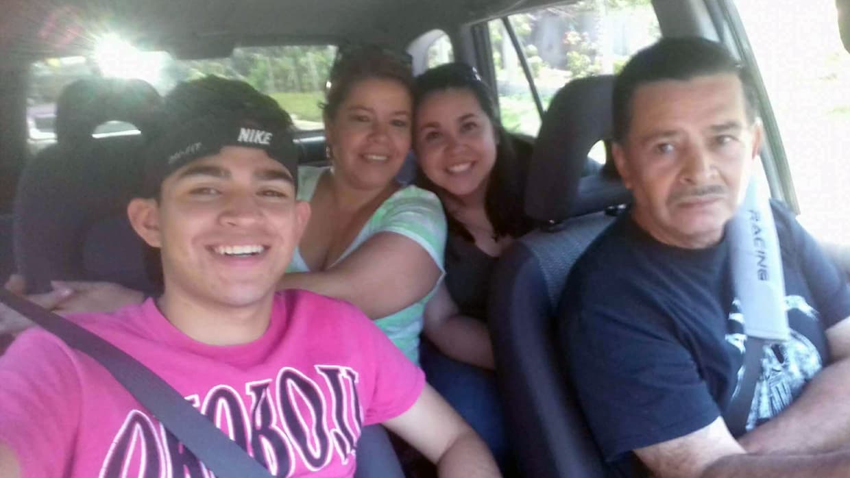 Bryan's parents, Fernando and Mayra, had been living in the country for more than 20 years when they were deported.