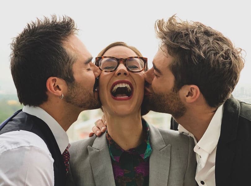 Fue en sus 
<b>historias de Instagram </b>donde Camila Sodi, al igual que 
<b><a href="https://www.instagram.com/joseron3/" target="_blank">el galán José Ron (izquierda)</a></b> hicieron del dominio público 
<b>momentos únicos</b> del fin de este proyecto.