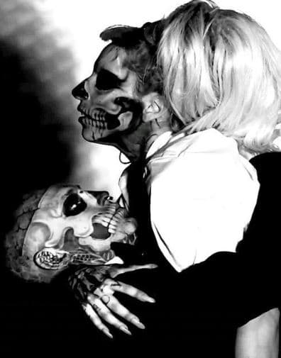 Zombie Boy saltó a la fama tras participar en el video 'Born This Way' (2011) de Lady Gaga, quien se dijo devastada por la sorpresiva muerte del artista.