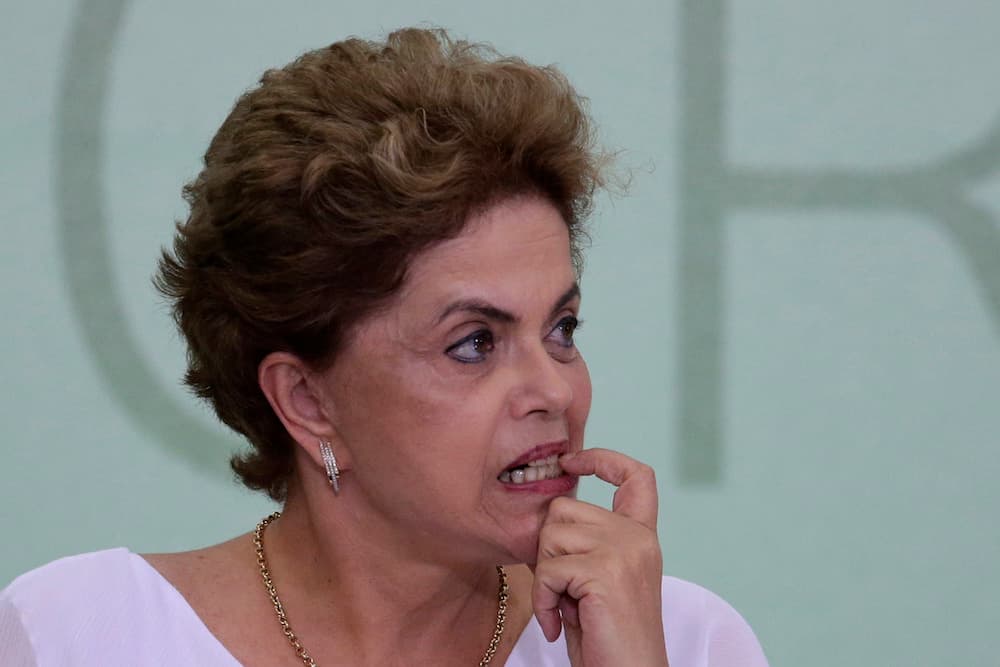 Dilma Rousseff, presidenta de Brasil