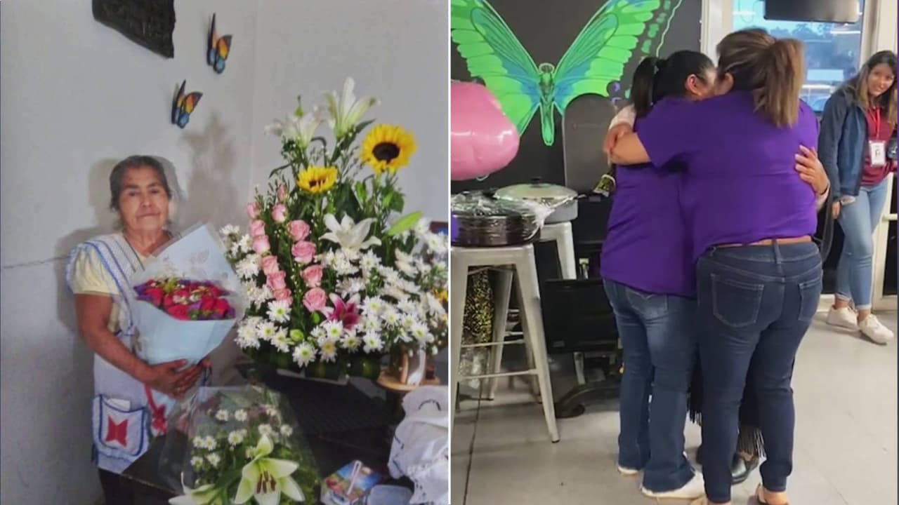 Un abrazo esperado durante 20 años: Madre de Querétaro se reúne con sus hijas en Texas gracias a un programa de visas