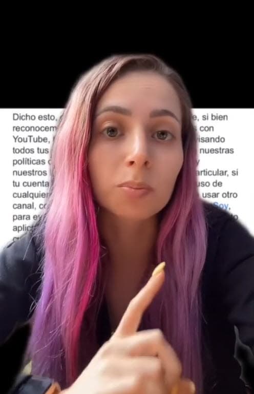 A la 'youtuber' aún no se le dictamina condena, ya que la investigación permanece en curso. 
<br>