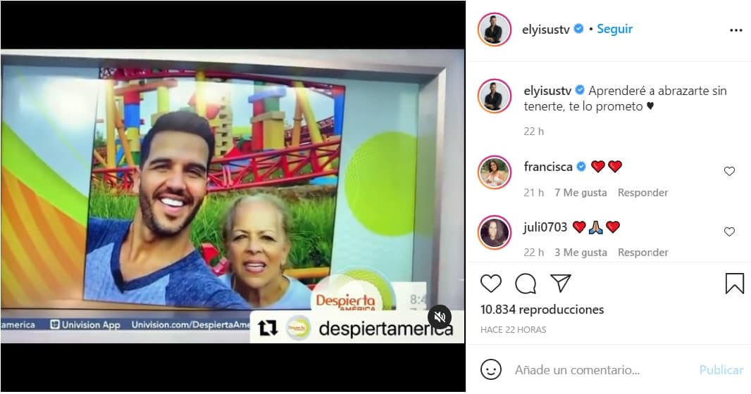 Para nuestro experto en gastronomía hubo sentimientos encontrados, pues perdió a su madre en el mes de marzo.