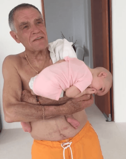 Uno de los recuerdos inolvidables para el presentador es que Michelle tuvo la fortuna de conocer a su abuelo Alejandro.