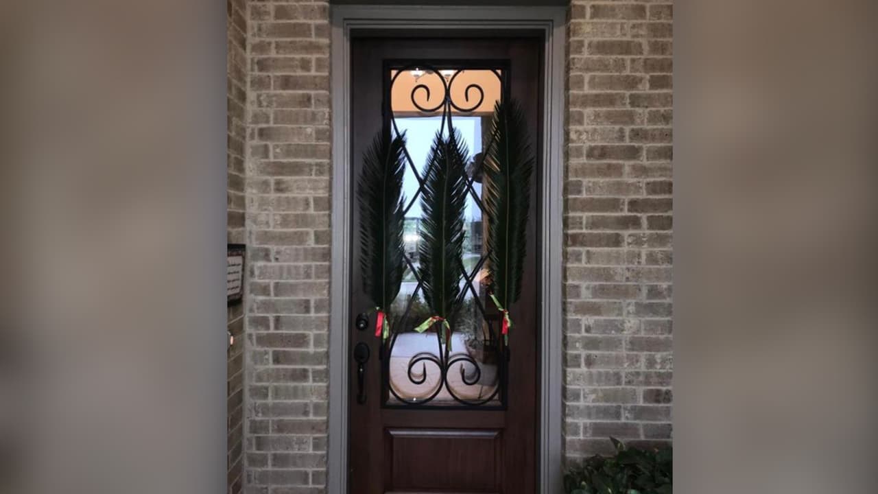 Así lucen muchas puertas de casas en Houston.