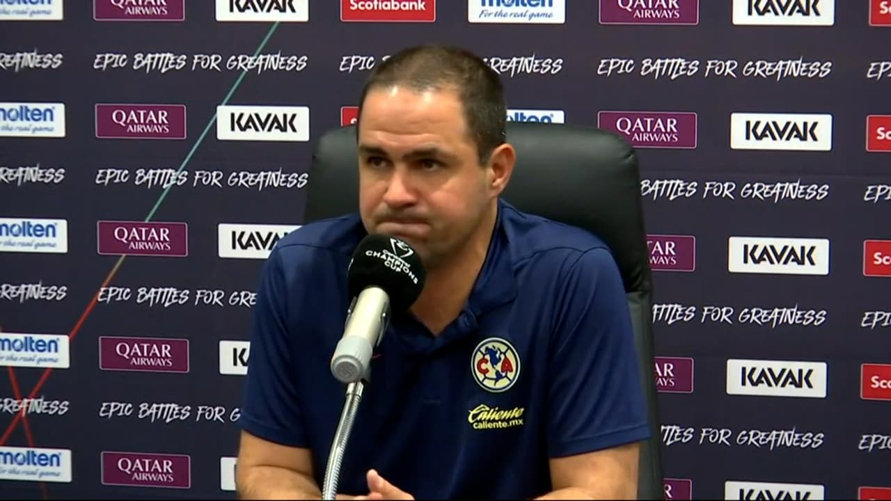 Jardine, optimista pese a derrota en Concacaf Champions Cup