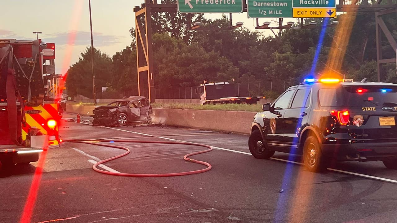 Dos jóvenes salvadoreños murieron en choque y posterior incendio en la I-270