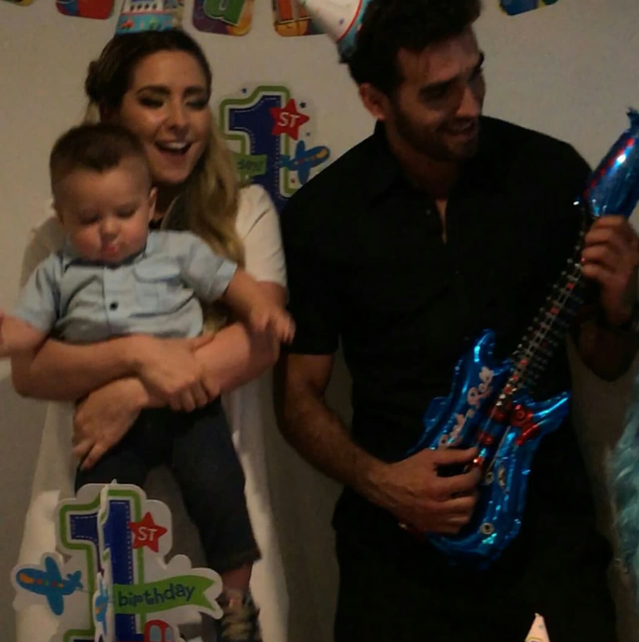 En la decoración predominó el color azul.