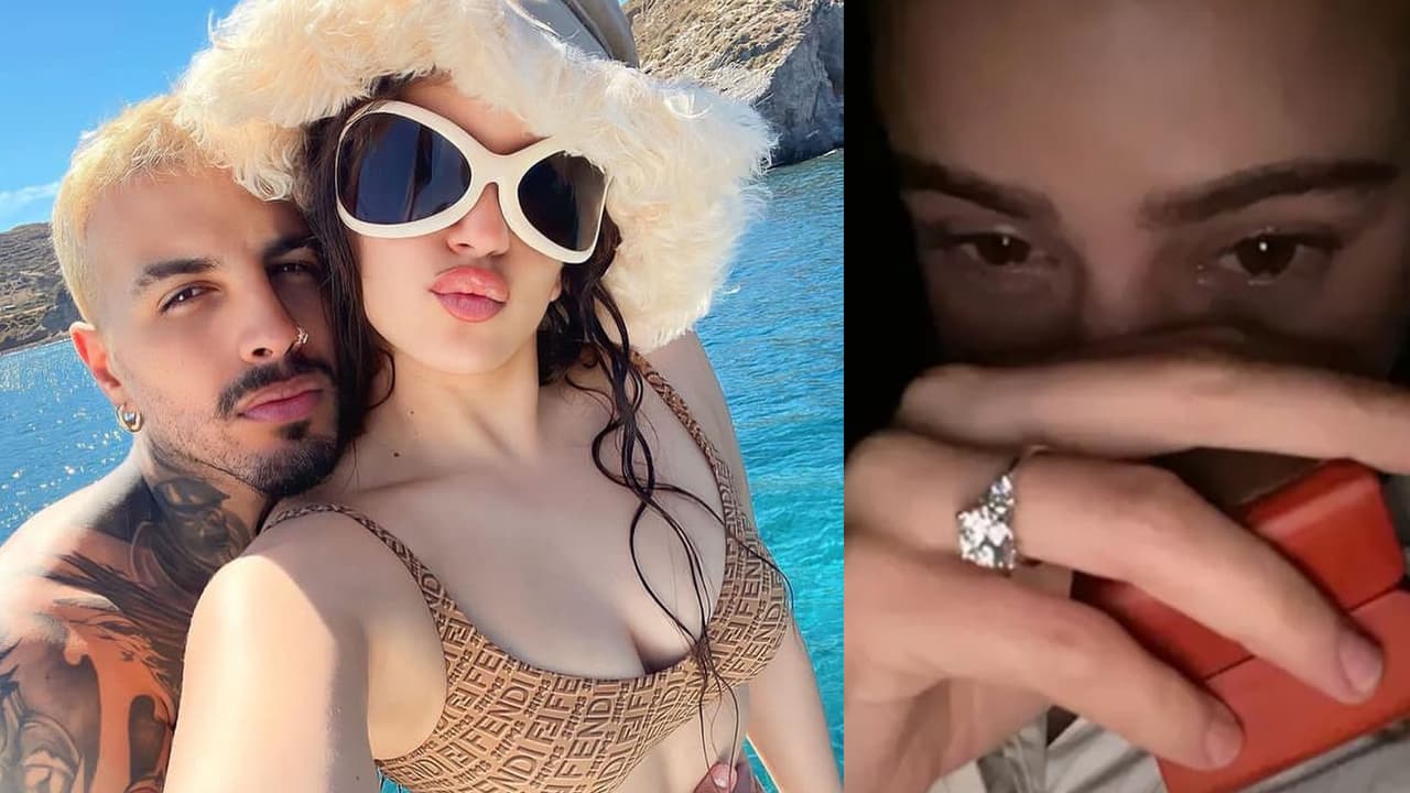 Fans regañan a Rosalía por seguir usando el anillo de compromiso de Rauw Alejandro: ¿para qué?