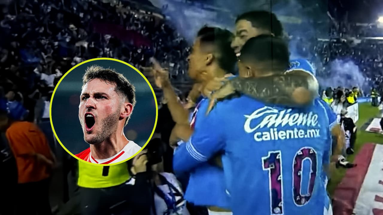 Así vivió Santi Giménez la hazaña de Cruz Azul ante Tijuana