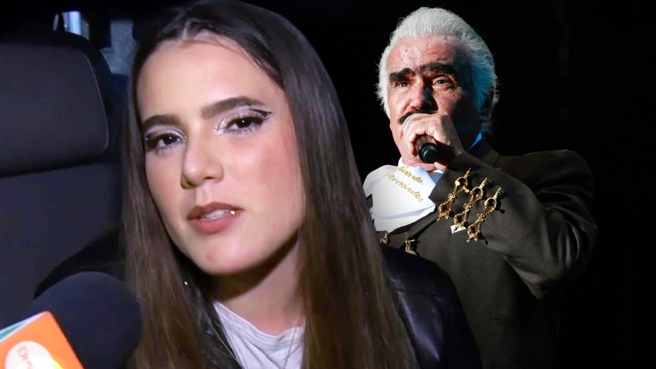 Camila Fernández revela la profunda depresión que pasó tras la muerte de su abuelo Vicente Fernández