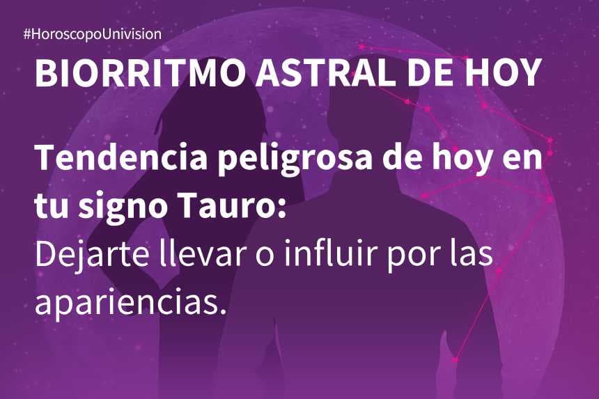 Horóscopo de Tauro 24 de agosto de 2018