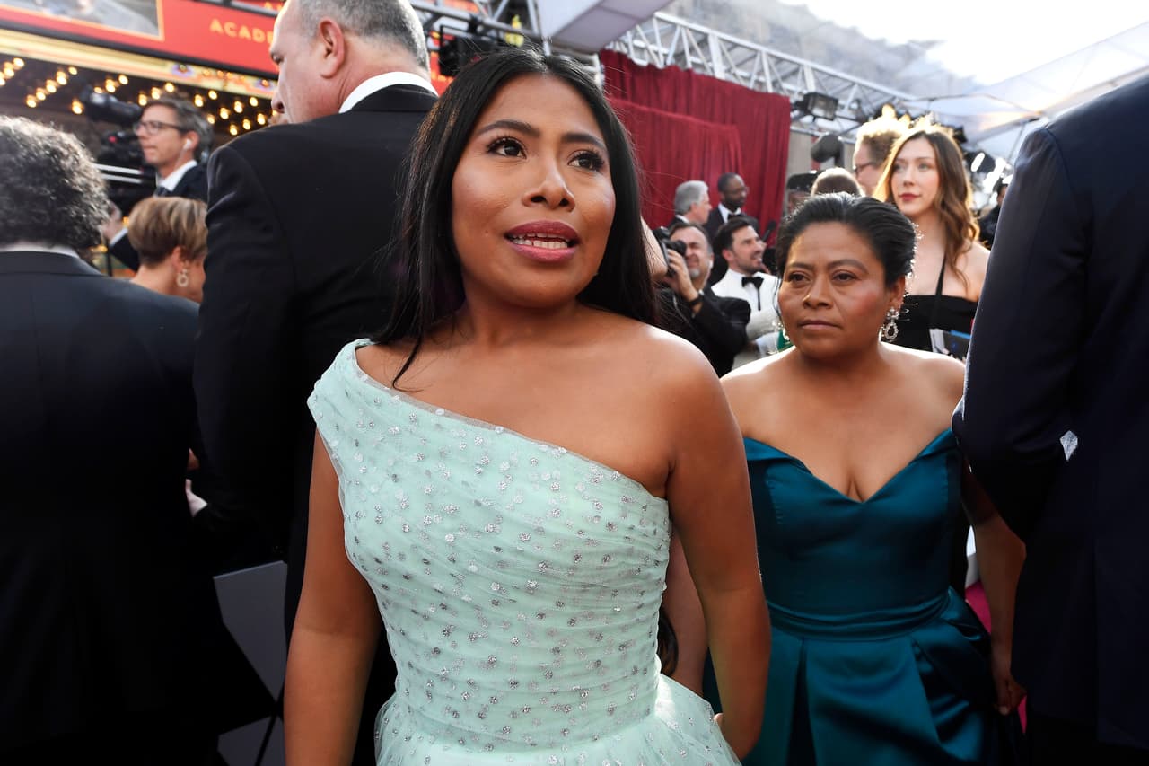 Yalitza Aparicio en los premios Oscar 2019.