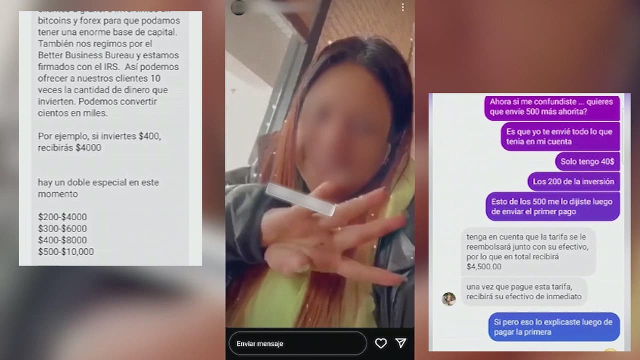 Fue engañado por confiar en una “amiga” de Instagram que le prometía $4,000