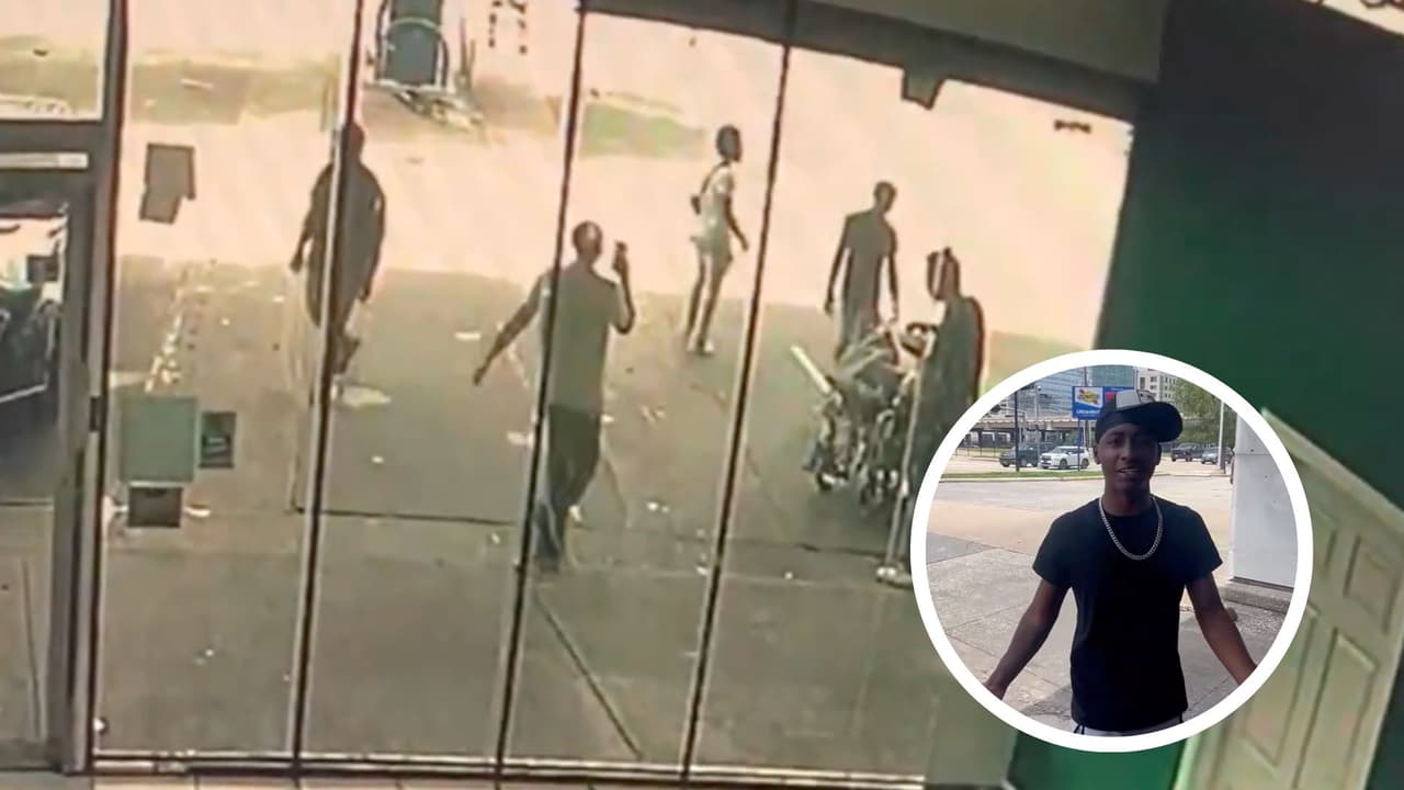 Empleado sigue a sospechosos de robar tienda y los graba, pero recibe una golpiza