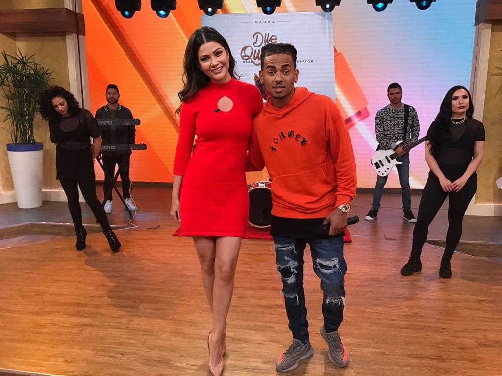 Ana Patricia le dio la bienvenida a nuestro invitado, el cantante Ozuna visitó por primera vez Despierta América.
