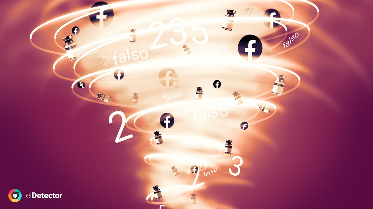 Bastaron 3 perfiles, 7 grupos y 6 días para regar una ‘fake news’ sobre vacunas a más de 200,000 usuarios en Facebook