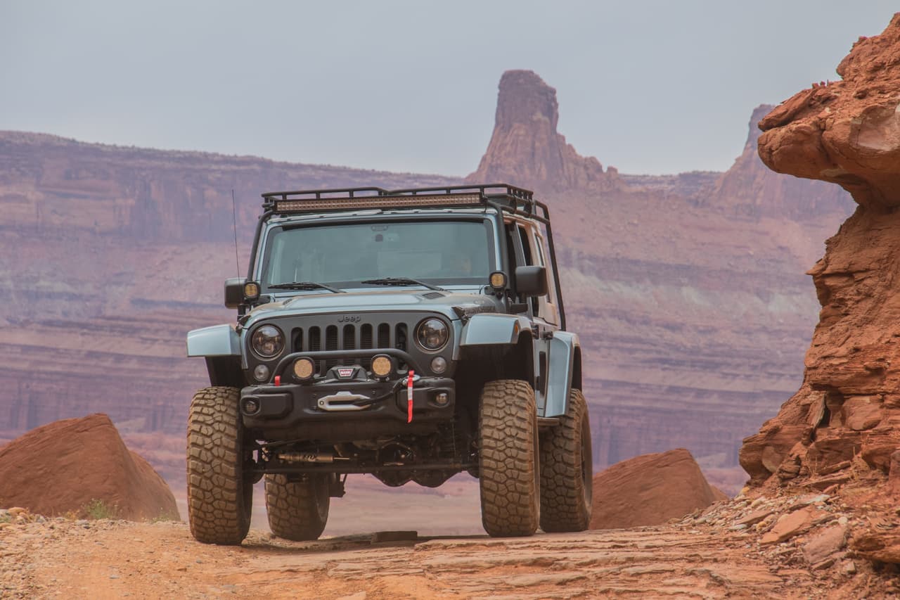 Jeep® Switchback Concept at the 2017 Easter Jeep® Safari in Moab, Utah.
