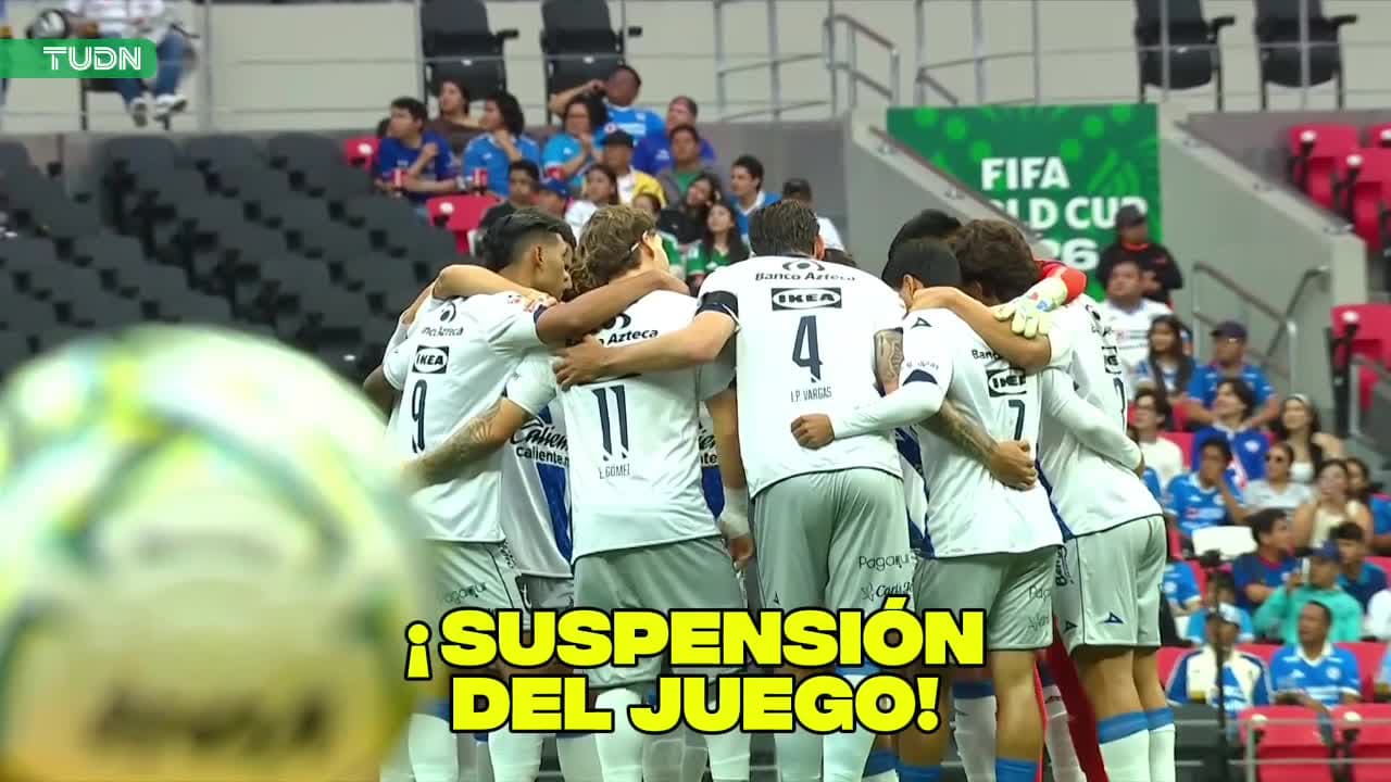 ¡Suspenden el partido del Puebla y esta es la polémica razón!