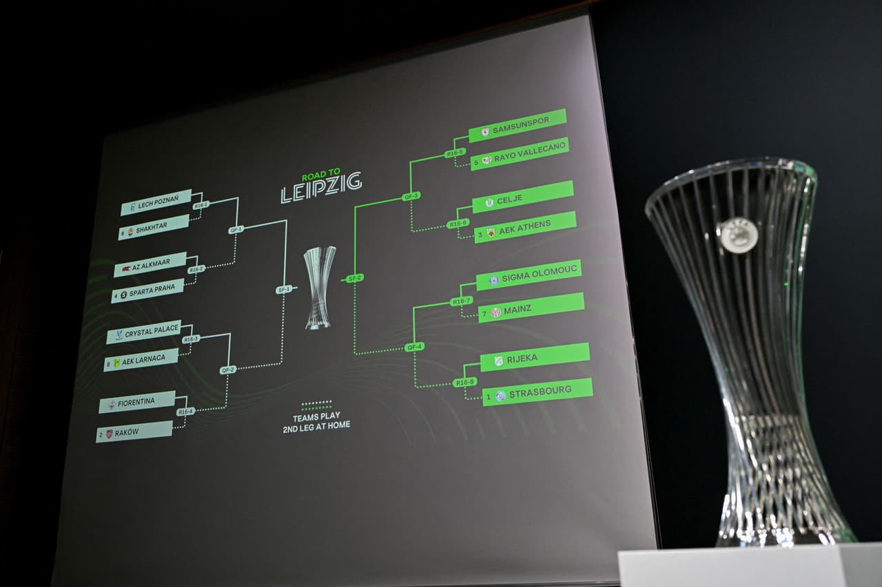 Sorteo UEFA Conference League: definidos los partidos de Octavos de Final