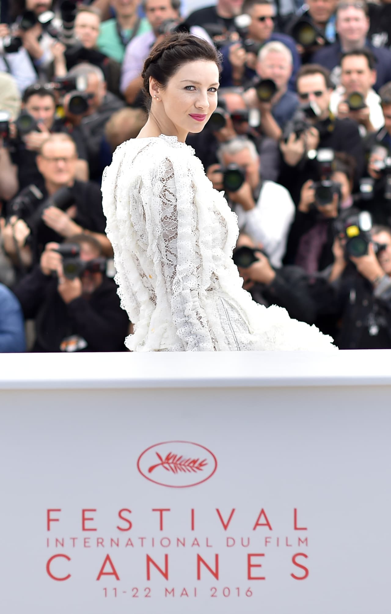 La actriz Caitriona Balfe también aparece en la cinta.