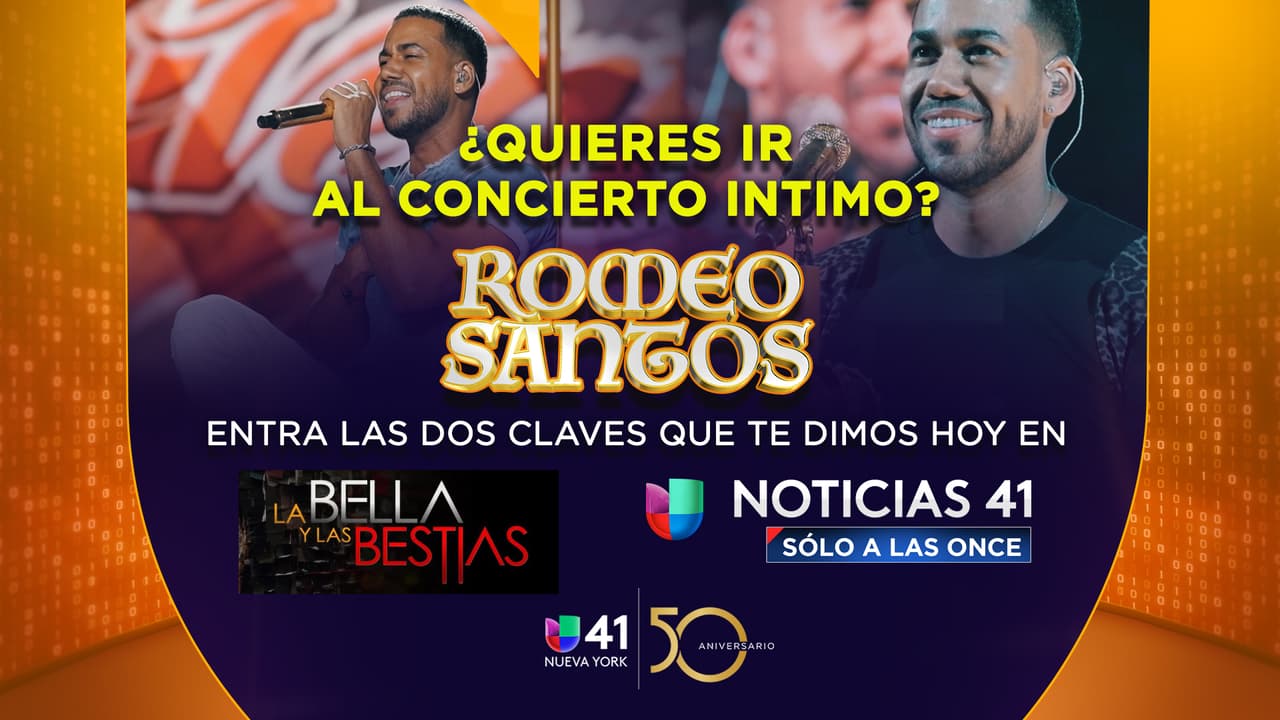 ¡Gana dos entradas para una experiencia íntima con Romeo Santos en concierto!