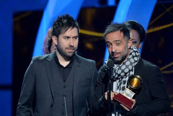 El grupo Camila resultó vencedor por su álbum 'Elypse'.