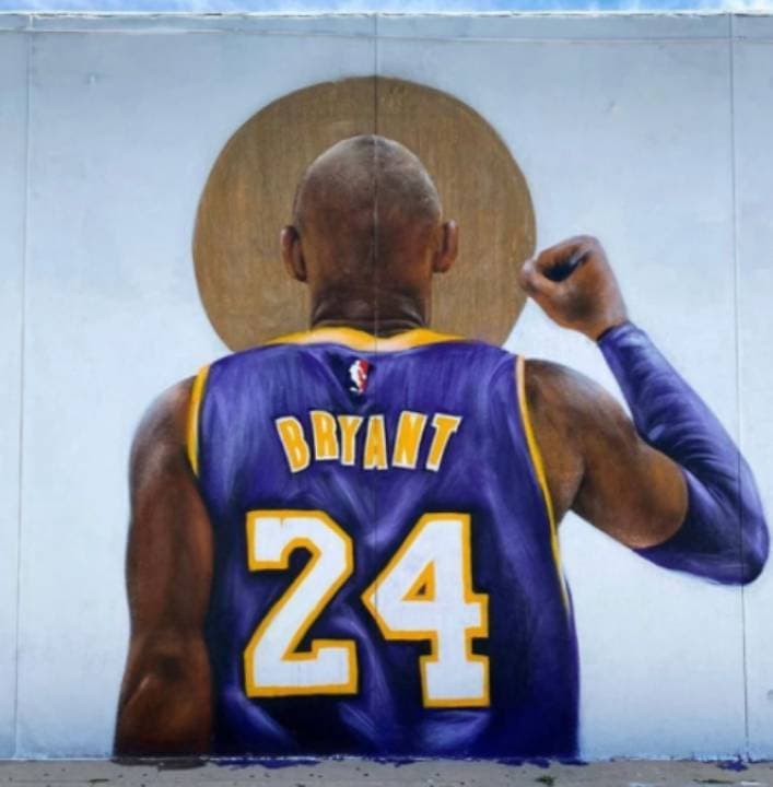 Las calles de las principales ciudades de los Estados Unidos se adornan con las asombrosas muestras de amor para la leyenda de la NBA.