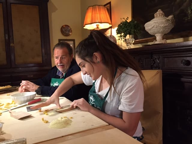 Raúl y Mia siempre han sido cómplices, sobre todo si se trata de comida.