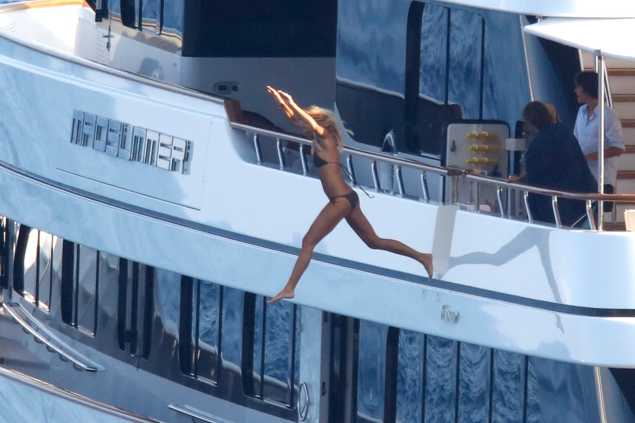 ¡Qué clavado más intrépido!