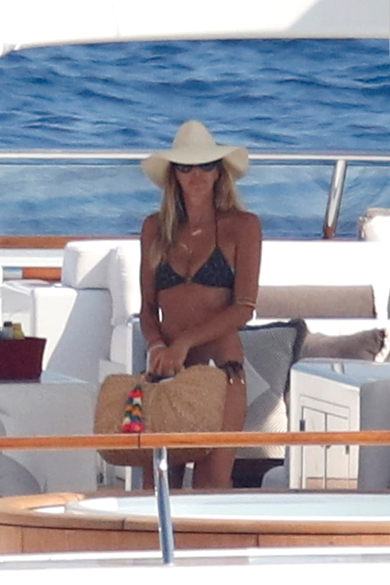 Elle Macpherson disfruta de unas ricas vacaciones.