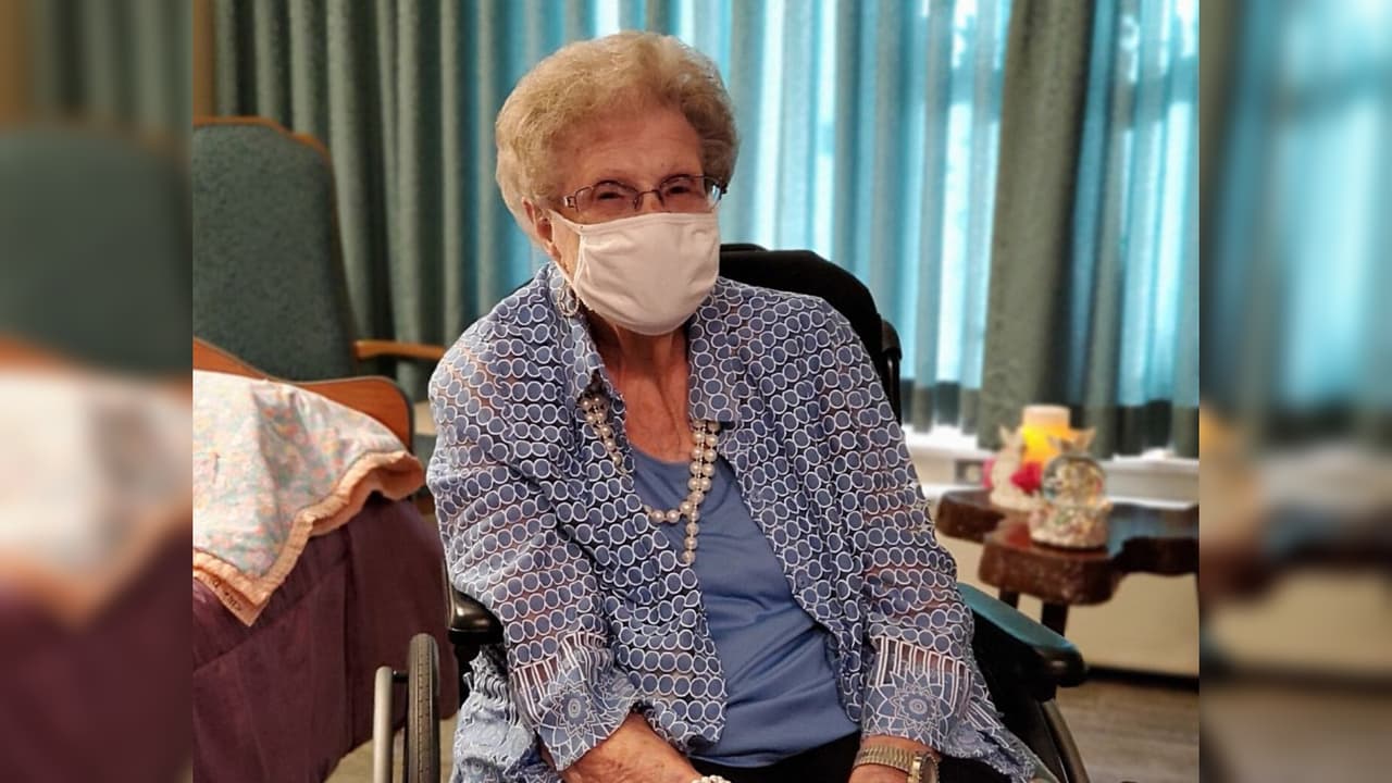 Dos pandemias no pudieron con ella: esta anciana de 107 años vivió la gripe española y superó un contagio con coronavirus