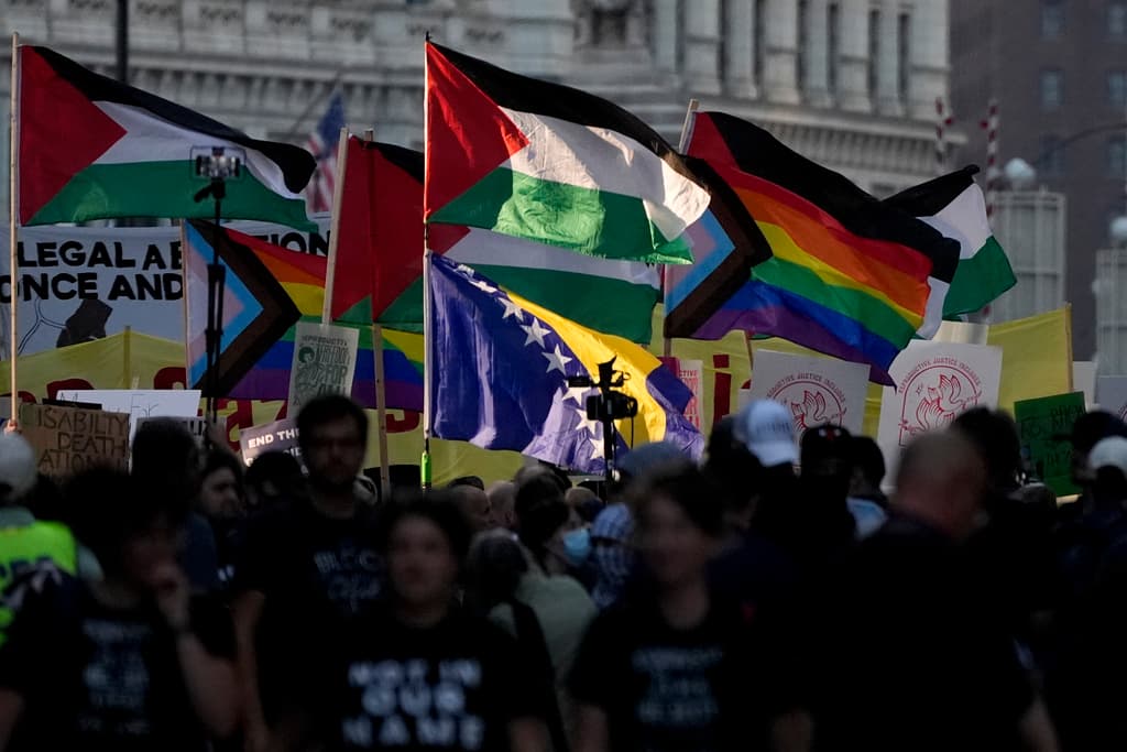 Se esperan manifestaciones diarias durante la convención, con un enfoque en el cese inmediato del conflicto entre Israel y Hamas.