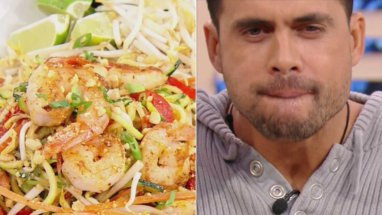 Pedro Moreno no había probado el 'Pad Thai' y ahora aprendió a prepararlo con y sin camarones