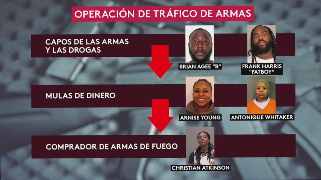 Desmantelan supuesta red de tráfico de armas de fuego vendidas en Nueva Jersey: cinco arrestados