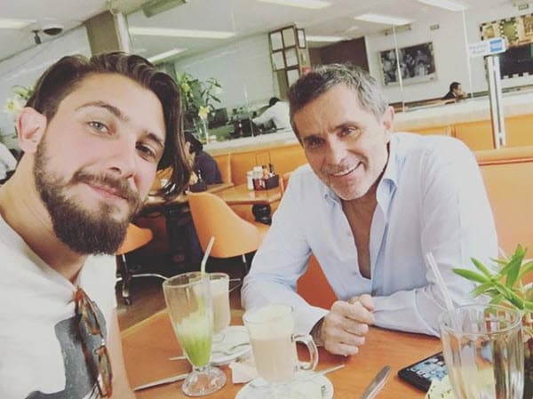 Emiliano habló también de la fortaleza de su padre, el también actor Humberto Zurita.