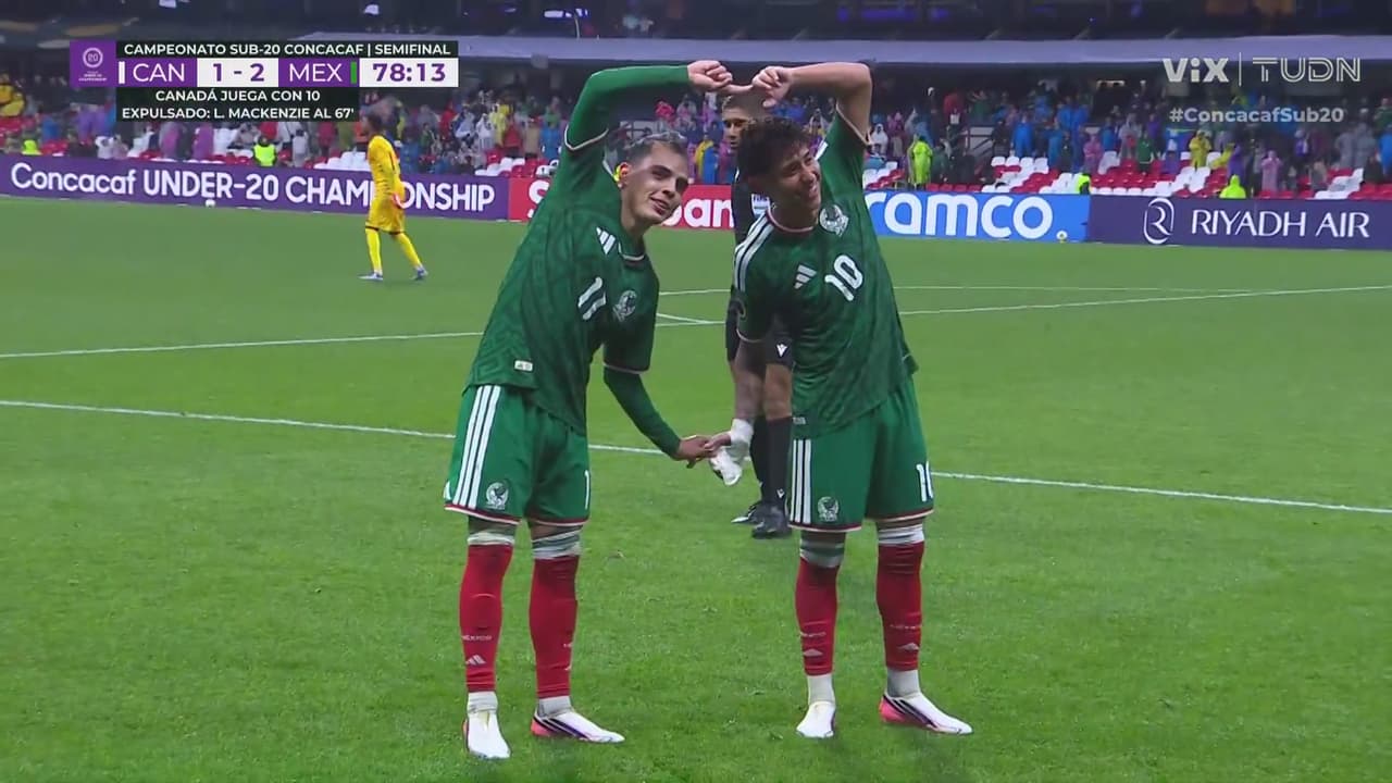 ¡Voltereta mexicana! Hugo Camberos marca el 2-1 sobre Canadá