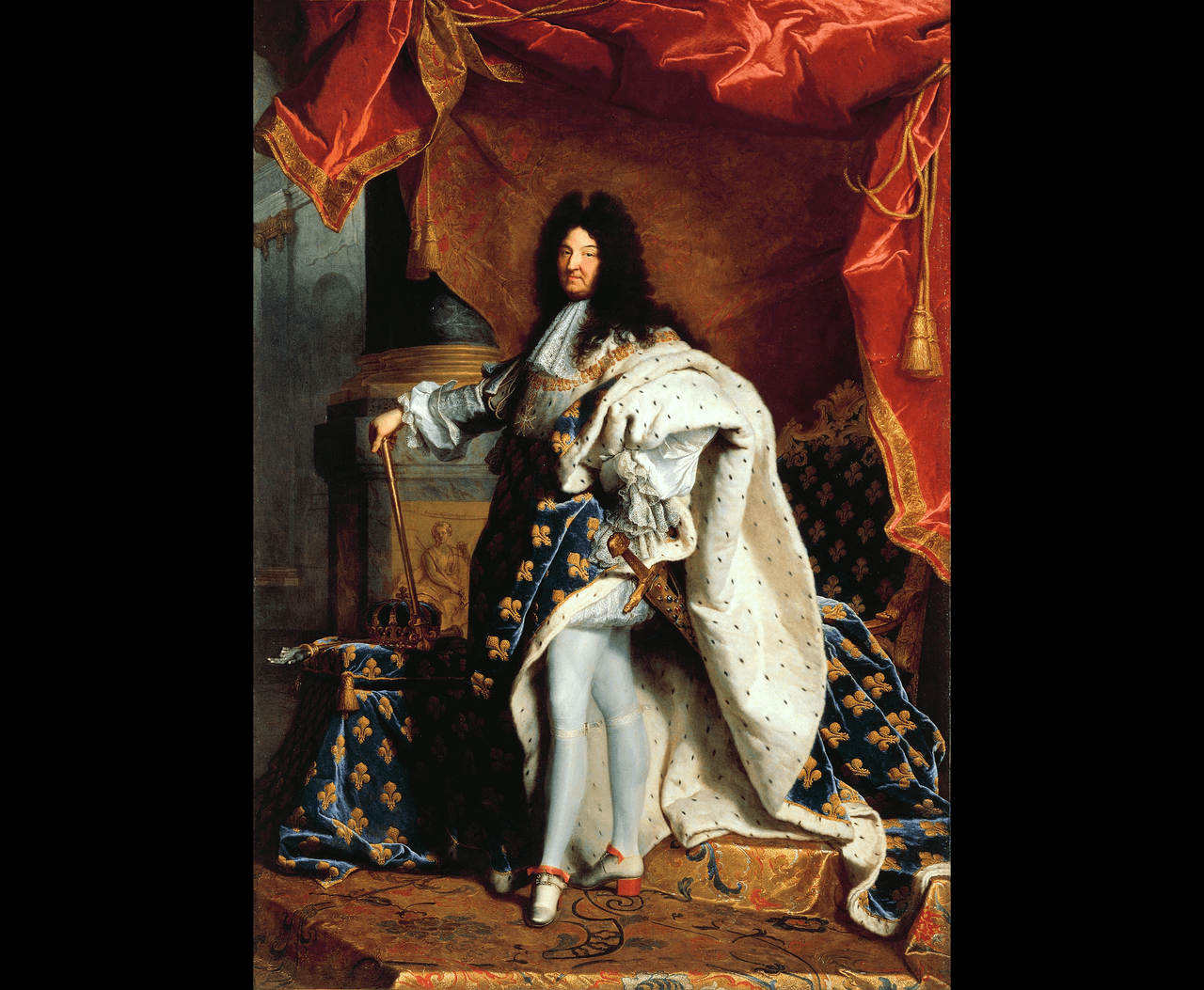 <h3 class="cms-H3-H3">1. Luis XIV</h3>
<br>
<br>👑
<b>País: </b>Francia.
<br>
<br>👑
<b>Tiempo en el trono: </b>72 años y 110 días.
<br>
<br>👑
<b> Inicio del reinado: </b>14 de mayo de 1643.
<br>
<br>👑
<b> Fin del reinado: </b>1 de septiembre de 1715.
<br>